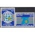 Rep. Dominicana A- 367/68 1980 75 Aniversario Rotary Internacional MNH