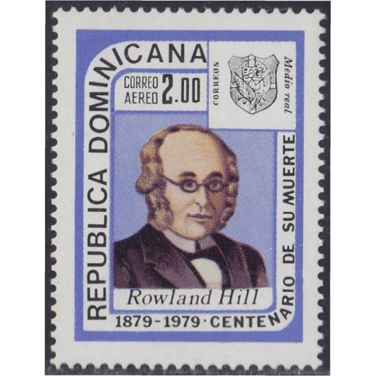Rep. Dominicana A- 345 1979 Rowland Hill MNH Rep. Dominicana A- 345 1979 Rowland Hill MNH