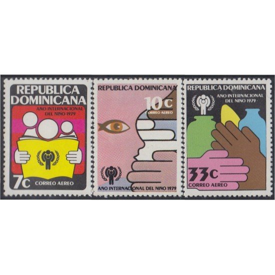 Rep. Dominicana A- 332/34 1979 Año Internacional del niño MNH Rep. Dominicana A- 332/34 1979 Año Internacional del niño MNH