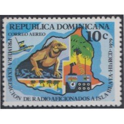 Rep. Dominicana A- 330 1979 1ª Expedición de radio aficionados a isla Beata MNH Rep. Dominicana A- 330 1979 1ª Expedición de radio aficionados a isla Beata MNH