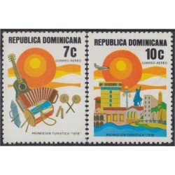 Rep. Dominicana A- 325/26 1978 Promoción Turística MNH Rep. Dominicana A- 325/26 1978 Promoción Turística MNH