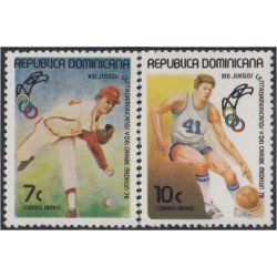 Rep. Dominicana A- 319/20 1978 XIII Juegos Centroamericanos y del Caribe MNH Rep. Dominicana A- 319/20 1978 XIII Juegos Centroamericanos y del Caribe MNH