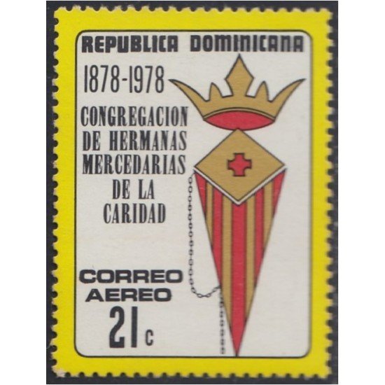 Rep. Dominicana A- 316 1978 Congregación de las Hermanas Mercedarias de la Caridad MNH