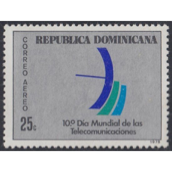 Rep. Dominicana A- 314 1978 Día Mundial de las Telecomunicaciones MNH Rep. Dominicana A- 314 1978 Día Mundial de las Telecomunicaciones MNH