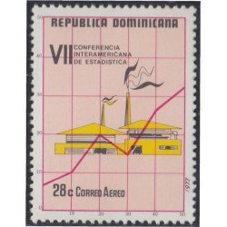 Rep. Dominicana A- 306 1977 VII Conferencia Interamericana de Estadística MNH Rep. Dominicana A- 306 1977 VII Conferencia Interamericana de Estadística MNH