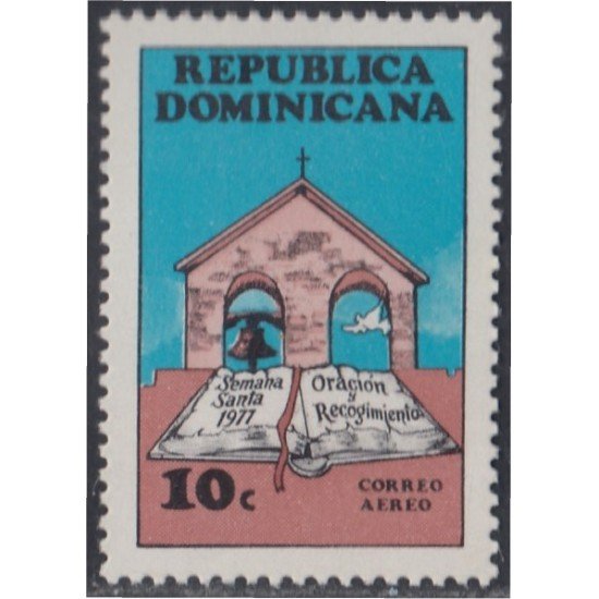 Rep. Dominicana A- 301 1977 Semana Santa MNH Rep. Dominicana A- 301 1977 Semana Santa MNH