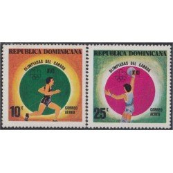 Rep. Dominicana A- 293/94 1976 Olimpiadas del Canadá MNH Rep. Dominicana A- 293/94 1976 Olimpiadas del Canadá MNH