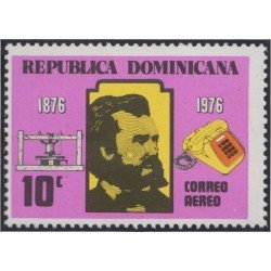 Rep. Dominicana A- 287 1976 A. Graham Bell Teléfonos MNH Rep. Dominicana A- 287 1976 A. Graham Bell Teléfonos MNH