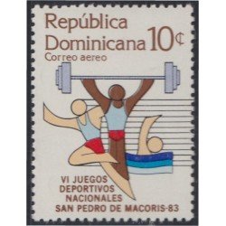 Rep. Dominicana A- 439 1983 VI Juegos Deportivos Nacionales San Pedro de Macorís MNH Rep. Dominicana A- 439 1983 VI Juegos Deportivos Nacionales San Pedro de Macorís MNH