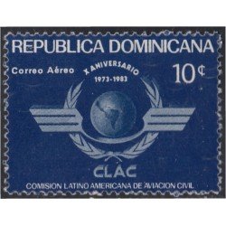 Rep. Dominicana A- 438 1983 Comisión Latinoamericana de Aviación Cívil MNH Rep. Dominicana A- 438 1983 Comisión Latinoamericana de Aviación Cívil MNH
