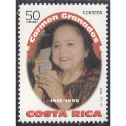 Costa Rica 653 1999 Carmen Granados MNH Costa Rica 653 1999 Carmen Granados MNH
