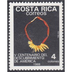 Costa Rica 509 1988 V Centenario del descubrimiento de América MNH Costa Rica 509 1988 V Centenario del descubrimiento de América MNH