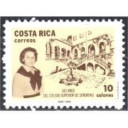 Costa Rica 506 1988 100 Años del Colegio Superior de Señoritas MNH