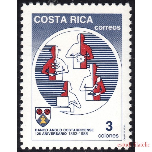 Costa Rica 503 1988 Banco Anglo Costarricense MNH