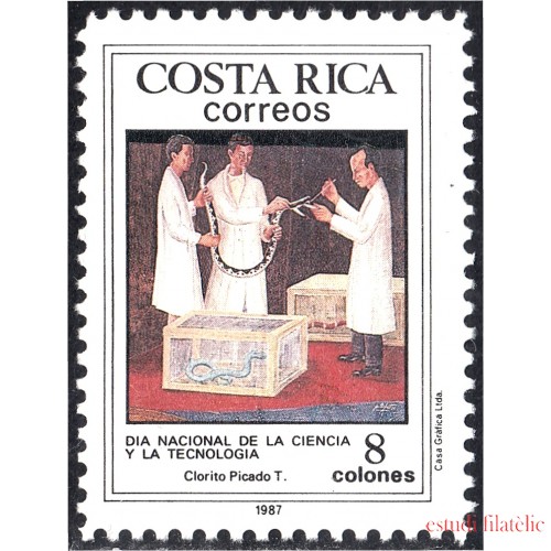 Costa Rica 479 1987 Día Nacional de la Ciencia y la Tecnología MNH