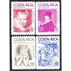 Costa Rica 331/34 1977 Sellos de navidad Pro Ciudad de los niños MNH Costa Rica 331/34 1977 Sellos de navidad Pro Ciudad de los niños MNH