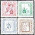 Costa Rica 277/80 1966 Sellos de navidad Pro Ciudad de los niños MNH