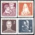 Costa Rica 252/55 1960 Sellos de navidad Pro Ciudad de los niños MNH