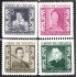 Costa Rica 247/50 1959 Sellos de navidad Christmas MNH