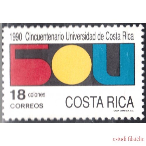 Costa Rica 526 1990 50 Años de la Universidad de Costa Rica MNH