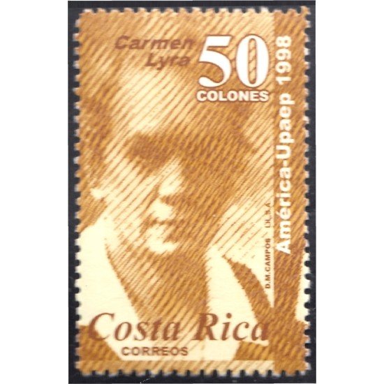 Costa Rica 642 1998 América Upaep Carmen Lira MNH Costa Rica 642 1998 América Upaep Carmen Lira MNH