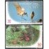 Costa Rica 599/00 1995 Fauna Desarrollo sostenible insectos y pájaros MNH