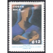 Costa Rica 596 1995 Obra de Claudia Carazo La madre y el infante MNH