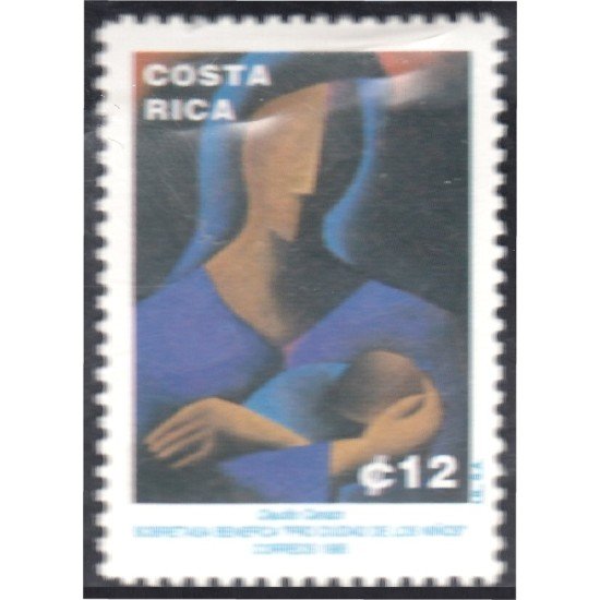 Costa Rica 596 1995 Obra de Claudia Carazo La madre y el infante MNH Costa Rica 596 1995 Obra de Claudia Carazo La madre y el infante MNH