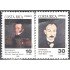 Costa Rica 589/90 1995 Antonio José de Sucre y José Martí MNH