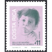 Costa Rica 587 1994 Sellos de navidad Pro Ciudad de los niños MNH