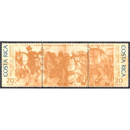 Costa Rica 585/86 1994 América Upaep Ilustración Álbum de Figueroa MNH Costa Rica 585/86 1994 América Upaep Ilustración Álbum de Figueroa MNH