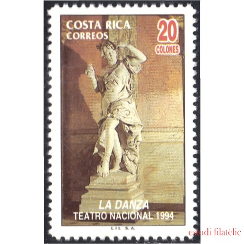 Costa Rica 575 1994 Teatro Nacional La Danza MNH