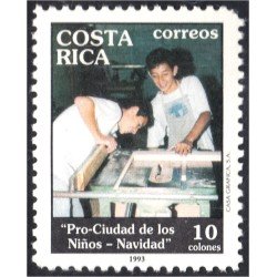 Costa Rica 574 1993 Sellos de navidad Pro Ciudad de los niños MNH Costa Rica 574 1993 Sellos de navidad Pro Ciudad de los niños MNH