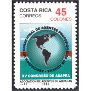 Costa Rica 572 1993 XV Congreso de la Asociación de Agentes de Aduana MNH