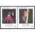 Costa Rica 569/70 1993 Protección al bosque tropical húmedo MNH