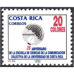 Costa Rica 568 1993 Escuela de Ciencias de la Comunicación Colectiva MNH Costa Rica 568 1993 Escuela de Ciencias de la Comunicación Colectiva MNH