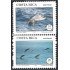 Costa Rica 564/65 1993 Protección del Delfín Fauna MNH