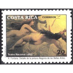 Costa Rica 563 1993 Detalle de Pintura Alegoría de Bellas Artes MNH Costa Rica 563 1993 Detalle de Pintura Alegoría de Bellas Artes MNH