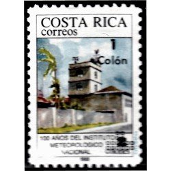 Costa Rica 544 1991 100 Años del Instituto Meteorológico Nacional MNH Costa Rica 544 1991 100 Años del Instituto Meteorológico Nacional MNH