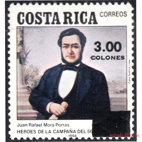Costa Rica 543 1991 Juan Rafael Mora Porras MNH