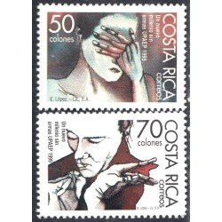 Costa Rica 654/55 1999 América Upaep un nuevo Milenio sin armas MNH Costa Rica 654/55 1999 América Upaep un nuevo Milenio sin armas MNH
