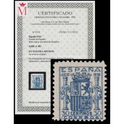 España Spain 801 1936 Escudo de España Granada MNH España Spain 801 1936 Escudo de España Granada MNH