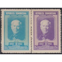 Rep. Dominicana A- 162/63 1962 Monseñor Adolfo Alejandro Nouel MH Rep. Dominicana A- 162/63 1962 Monseñor Adolfo Alejandro Nouel MH
