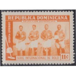 Rep. Dominicana A- 137 1959 Serie Internacional de Polo MH Rep. Dominicana A- 137 1959 Serie Internacional de Polo MH