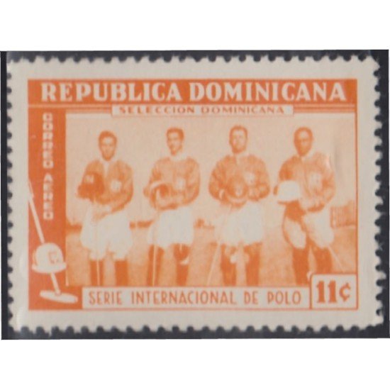Rep. Dominicana A- 137 1959 Serie Internacional de Polo MH