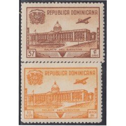 Rep. Dominicana A- 73/74 1948 Palacio del ejecutivo MH Rep. Dominicana A- 73/74 1948 Palacio del ejecutivo MH