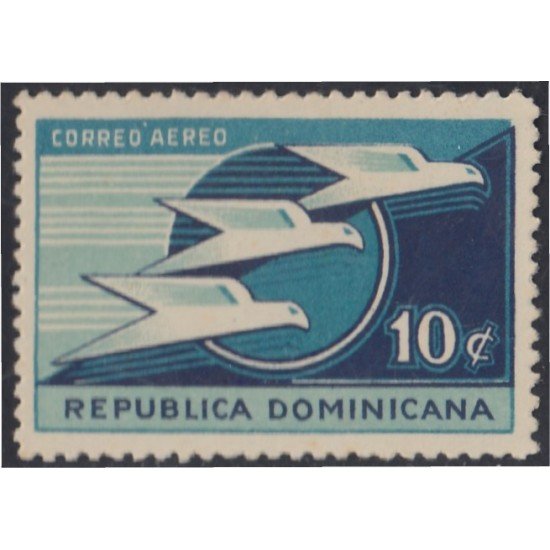 Rep. Dominicana A- 27 1936 Símbolo de vuelo MH Rep. Dominicana A- 27 1936 Símbolo de vuelo MH