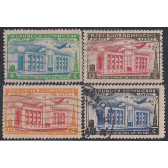 Rep. Dominicana A- 54/57 1944 Palacio de Comunicaciones usados Rep. Dominicana A- 54/57 1944 Palacio de Comunicaciones usados