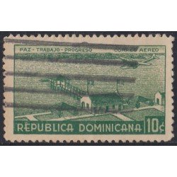 Rep. Dominicana A- 28 1937 Aeropuerto de San Pedro de Macoris usados