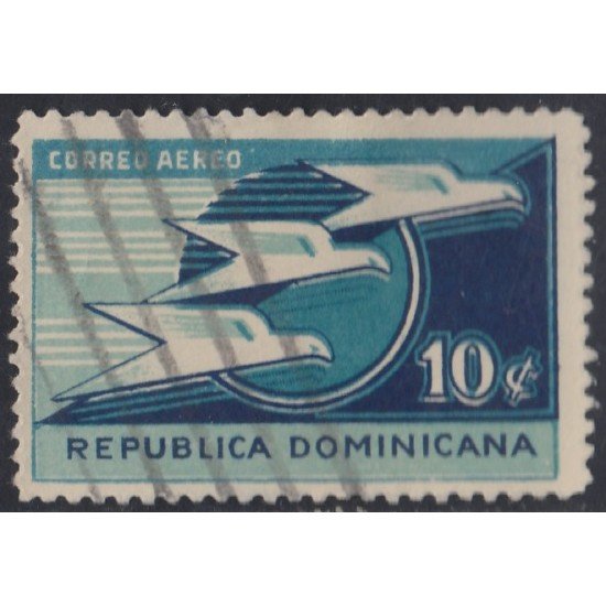 Rep. Dominicana A- 27 1936 Símbolo de vuelo  usados